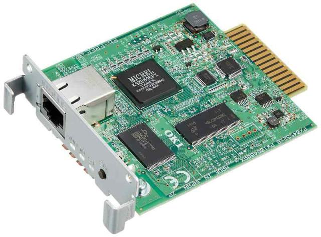 OKI ドットインパクト用ネットワークカード LAN7130E ML8720SE2/8480SU2-R/8480SU2/8460HU2/5460HU2に対応 LAN7130Eの通販は 22,679円