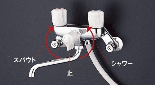 TOTO 浴室用水栓 2ハンドル混合栓 一時止水あり 寒冷地向け TMS20CZ