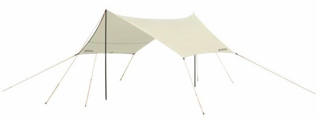 キャプテンスタッグ(CAPTAIN STAG) タープ ヘキサゴン 【サイズ400×420×H220cm】 UV・PU加工 キャリーバッグ付き CSクラシックス UA-1069 ホワイト