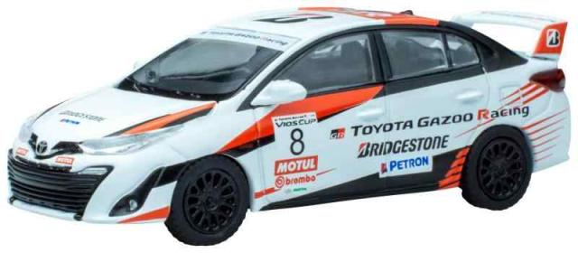 POP RACE 1/64 トヨタ GR VIOS CUP 完成品