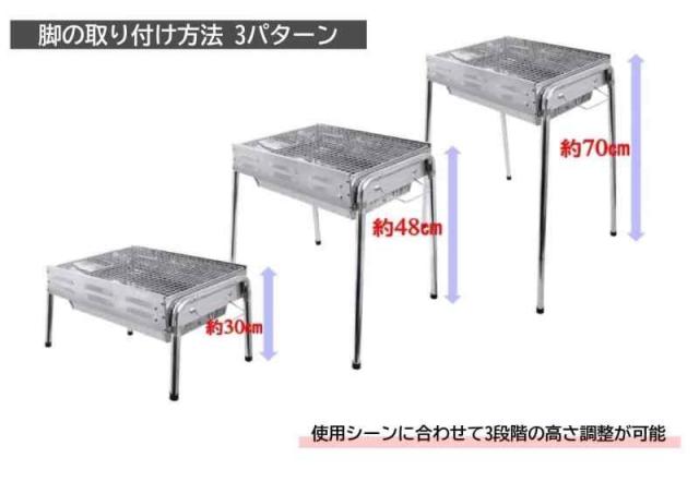 尾上製作所(ONOE) バーベキューコンロ CR-S 薄型(スチール) Sサイズ コンパクト収納 スリム 小型BBQコンロ 450×300× 尾上製作所(ONOE) バーベキューコンロ CR-S 薄型(スチール) Sサイズ