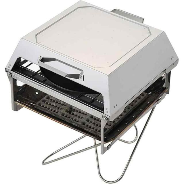 鍛冶屋の頓珍漢 TLS-1 折りたたみ式 チタンラージソロストーブ 焚き火