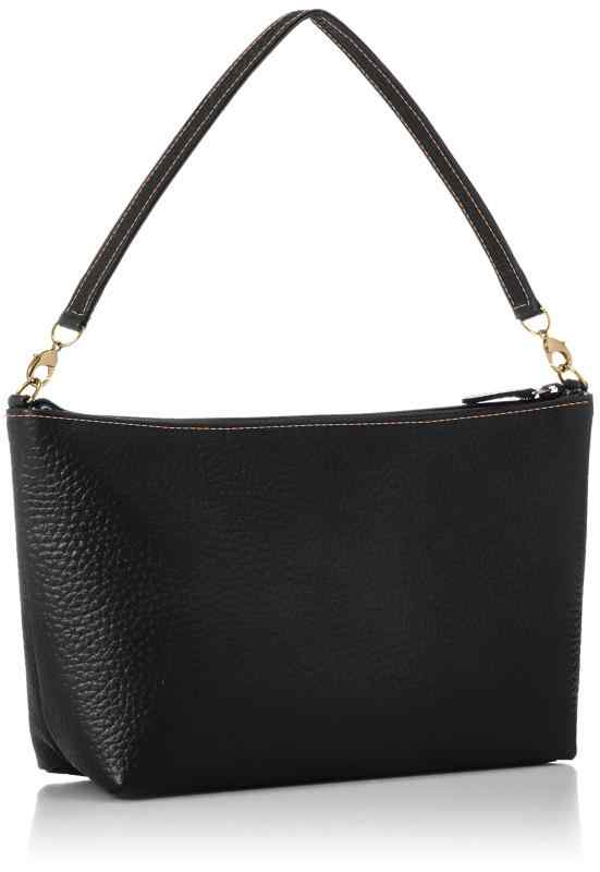 キタムラ] シュリンクレザー 2wayポーチ RH0565 レディース ブラック  