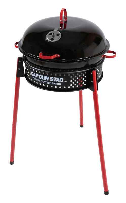キャプテンスタッグ(CAPTAIN STAG) バーベキュー コンロ グリル アメリカンオーブングリル キャスター付き UG-41 キャプテンスタッグ(CAPTAIN STAG) キャンプ バーベキュー用 やかん