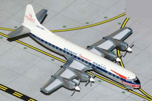 飛行機/完成品 ジェミニジェッツ 1/400 ロッキード L-188C