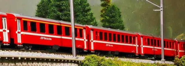 KATO Nゲージ アルプスの赤い客車 EWI 増結セット 4両 10-1414 鉄道模型 客車
