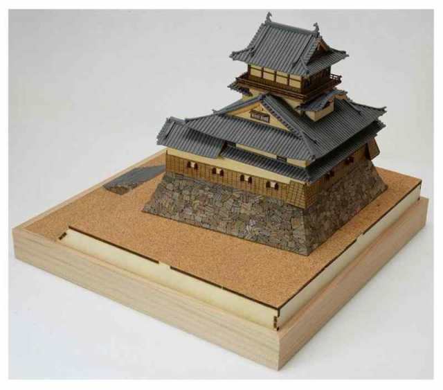 ウッディジョー 1/150 犬山城 木製模型 組み立てキット