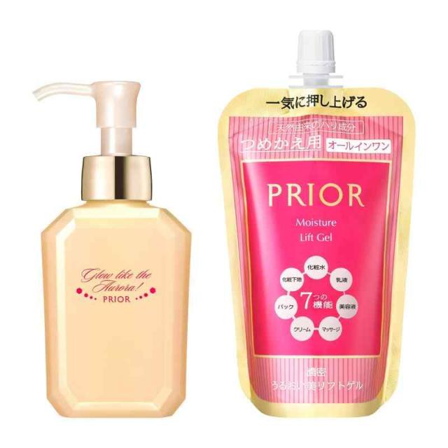 プリオール うるおい美リフトゲル セット sp 心地よいアロマブーケのほのかな香り 120mL+105mL