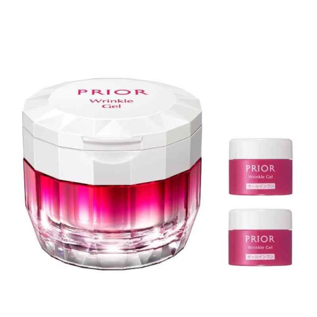 プリオール(PRIOR) 薬用 リンクル美コルセットゲル 増量セット 本体90g+16g ｜【医薬部外品】｜ ゲル状クリーム｜透明感 乾燥 オールインワン クリーム シワ改善｜ 資生堂