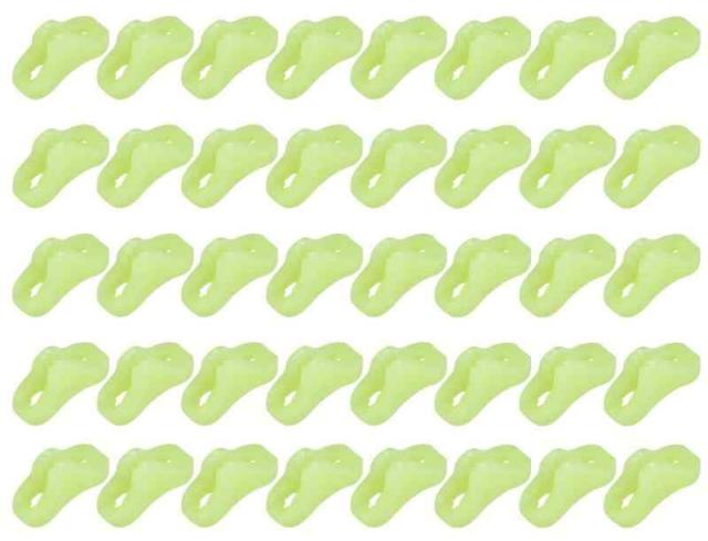 Takelablaze テント用 自在金具 夜光 ロープテンショナー ロープ長さ調整 テント ロープ張り アウトドアキャンプ テント グッズ 40個セット