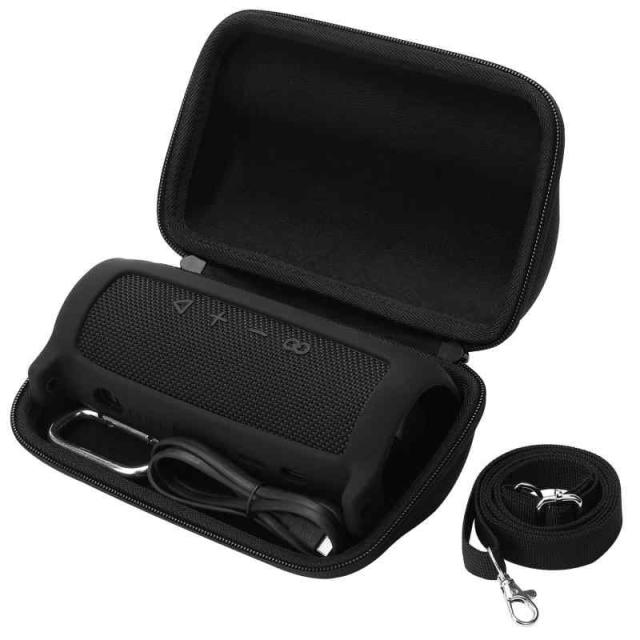 Khanka 製 JBL Filp6 Bluetoothスピーカー用収納ケース (ブラック) Khanka 製 JBL Filp6 Bluetoothスピーカー用収納ケース (ブラック)