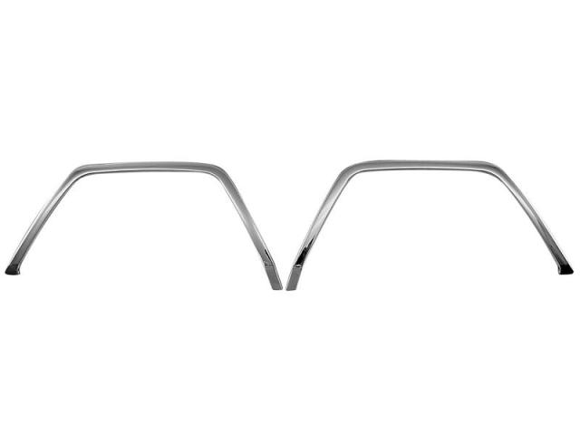 BRIGHTZ クラウンハイブリッド 20 21 224 超鏡面ステンレスメッキマフラーガード 2PC 【 REA−ETC−MID−005 】 AZSH20 AZSH21 GWS224 AZSH GWSH GWS H20 H21 S224 20 21 22