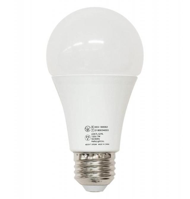 ハローライト HelloLight LED電球 E26口金 電球40W形相当 見守りができるLED電球 HL02 (HL03_HelloLight本体のみ)