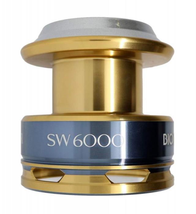 シマノ(SHIMANO) 純正パーツ 16 バイオマスター SW 6000各種用 スプール/ハンドル/ドラグノブ/ハンドルスクリューキャップ (6000PG用)