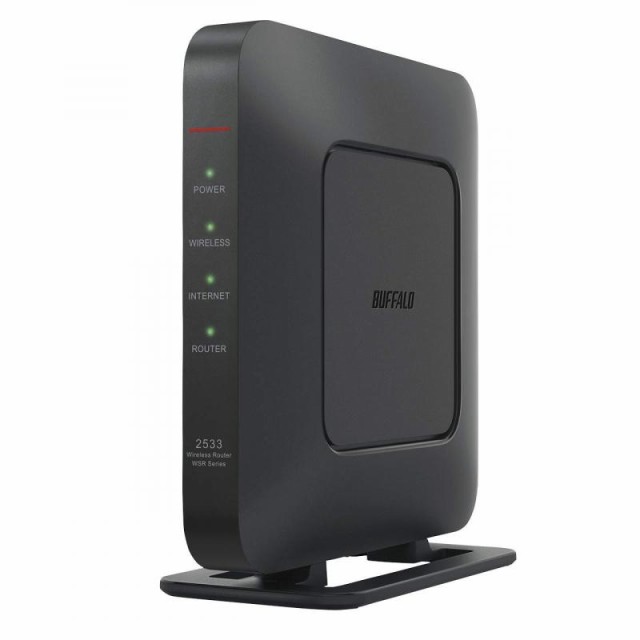 BUFFALO WiFi 無線LAN ルーター WSR-2533DHPL2 (【1】ブラック)の通販は