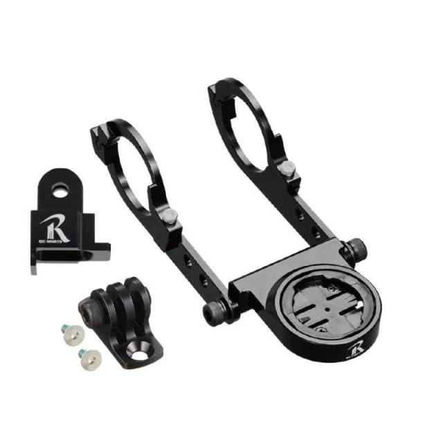 REC-MOUNTS(レックマウント) Type19 Garmin コンボ マウント(下部アダプター付)+ キャットアイ ライトアダプターGP-CATHL2付(19-GM+GP/GP-CATHL2) (Type19コンボ(下部+GP-CATHL2))