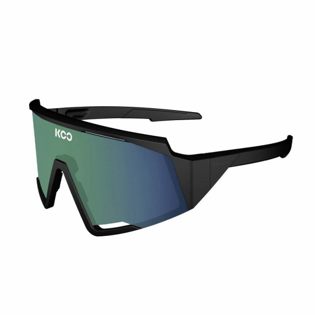 クー(KOO) サングラス SPECTRO (BLACK MATT/GREEN)