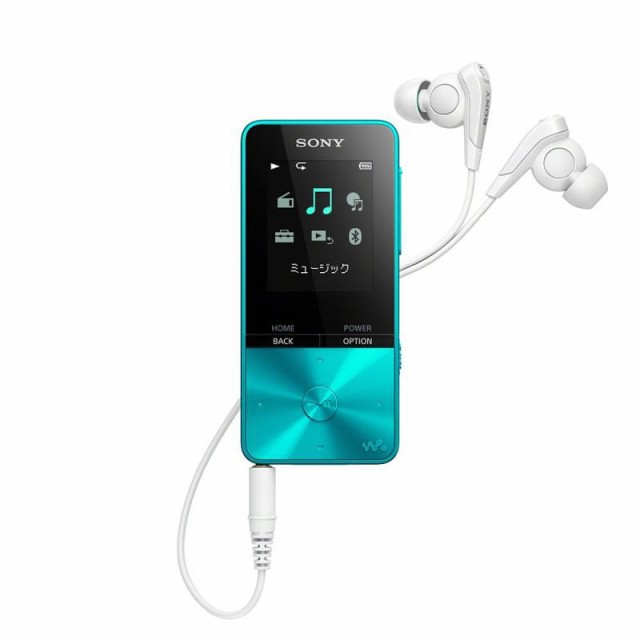 ソニー(SONY) ウォークマン Sシリーズ 4GB NW-S313 : MP3プレーヤー Bluetooth対応 最大52時間連続再生 イヤホン付属 2017年モデル ブル