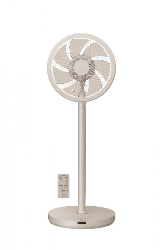 三菱電機(MITSUBISHI ELECTRIC) 扇風機 サーキュレーター DCモーター 風量5段階 SEASONS 高さ2WAY R30J-DMB-T モカベージュ