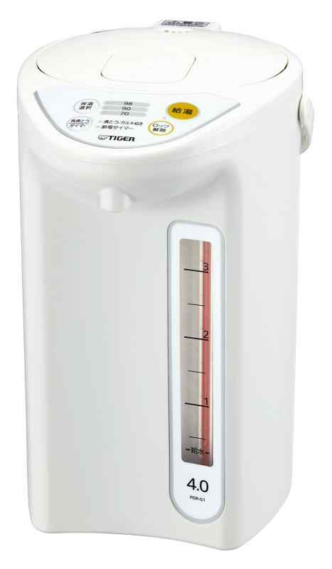 タイガー魔法瓶 電気ポット PDR/PIS (4 L, 電気保温タイプ)の通販は