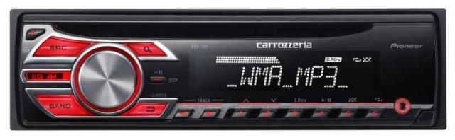 Pioneer パイオニア オーディオ DEH-380 1D CD AUX カロッツェリアの通販は