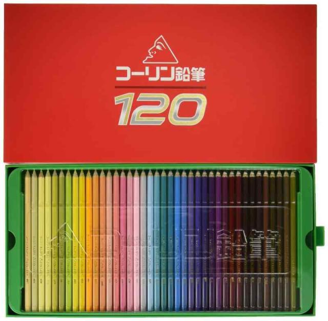 コーリン鉛筆(Colleen Pencil) 775六角 120色紙箱入り色鉛筆 775-120の通販は 7,639円