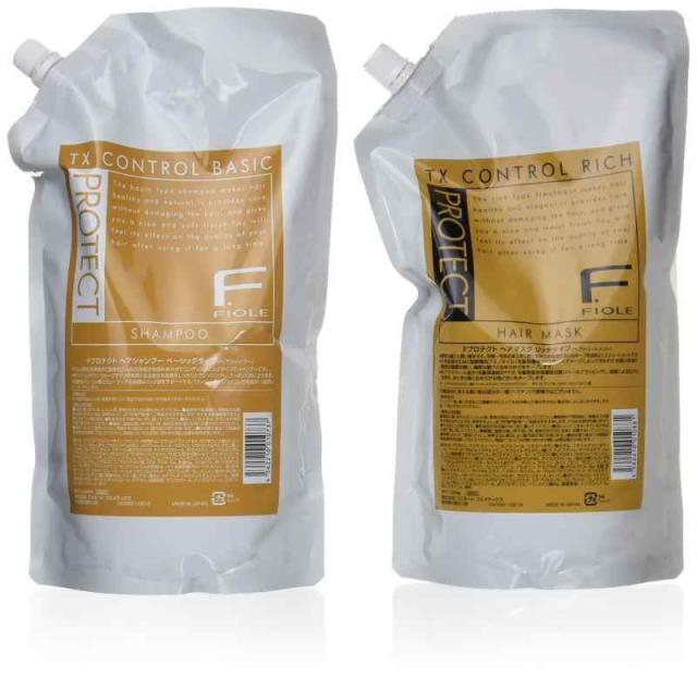 フィヨーレ Fプロテクト シャンプー ベーシック 1000ml マスク リッチ 1000g 詰め替えセットの通販は 5,234円