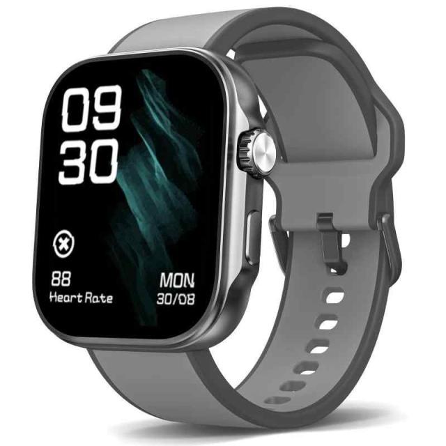 【2024新登場】スマートウォッチ iPhone対応&アンドロイド対応 Bluetooth5.3通話機能 1.8インチ大画面 Alexa音声 SMS/LINEメッセージ着信通知 100+文字盤 IP68防水 百種類運動モード 睡眠健康管理 女性生理周期 歩