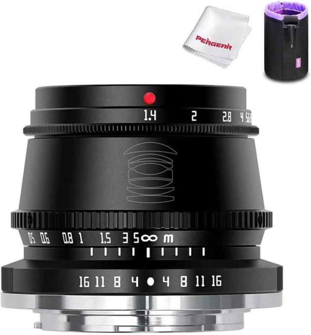 TTArtisan 35mm F1.4 手動焦点固定レンズ Sonyカメラに対応 ソニーEマウント 6群7枚 単焦点レンズ SONY NEX-5 NEX-C3 NEX-5N NEX-7 NEX-F3 NEX-5R NEX-3N NEX-5T A3000 A 13,227円