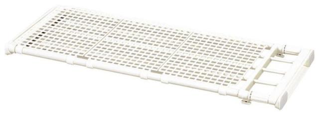 トンボ 突っ張り棚 伸縮 超強力タイプ ワイド 幅93.5~152cm対応 ホワイト 伸縮ラック 新輝合成 WM-152