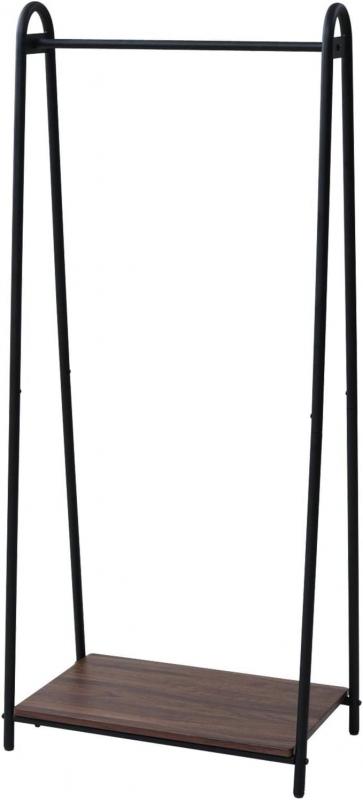 山善 A型ハンガーラックシリーズ (ブラック)