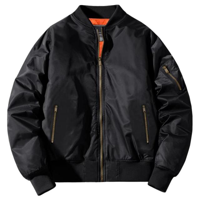 KEFITEVD] ボンバージャケット メンズ 冬 防寒 ジャケット 大きい