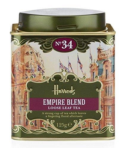 Harrods(ハロッズ) No.34 ヘリテージ エンパイアブレンド リーフ 茶葉 125g [並行輸入品]