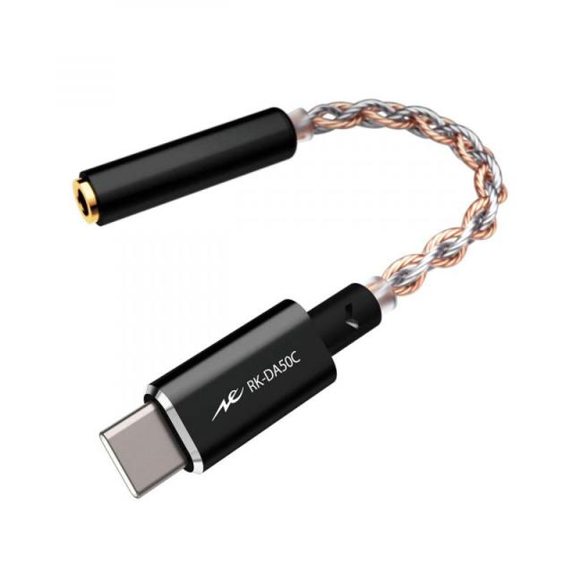 【VGP 2021 企画賞モデル】ラディウス radius RK-DA50C ポータブルヘッドホンアンプ : USB Type-C USB-C タイプC Android アンドロイド スマホ 24bit / 192kHz ハイレゾ 超小型 DAC アンプ