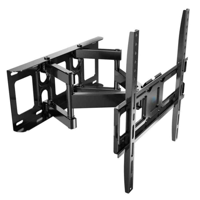 PERLESMITH 壁掛けテレビ金具 26〜65インチ対応 フルモーション式 耐荷重45kg tv壁掛け金具 テレビアーム ウォールマウント かべかけ金具 前後＆左右&上下多角度調節 VESA400x400mm 5,086円