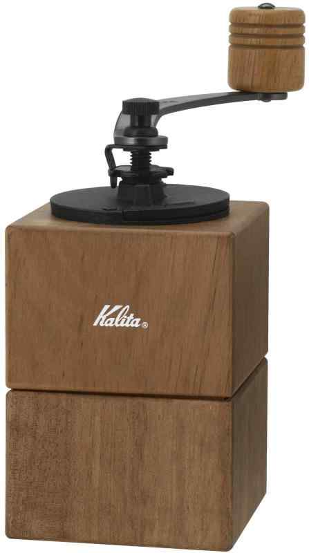 カリタ Kalita コーヒーミル ミル グラインダー 手動 プレゼント ギフト 贈り物 (13)キュービックミル（ブラウン）)