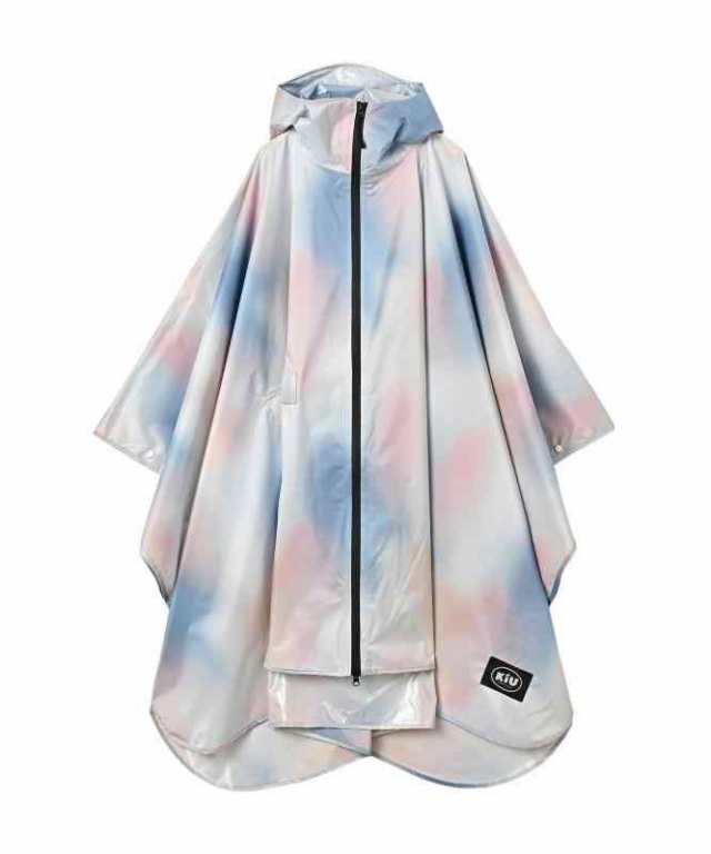[キウ] レインポンチョ デイリー RAIN PONCHO wpc 雨対策 自転車 大雨 台風 梅雨 レインコート ポンチョ 雨具 雨ガッパ 雨合羽 はっ水 撥水 防水 収納袋 ポケット アウトドア フェス かわいい おしゃれ メンズ レディース 男女兼用の通販は