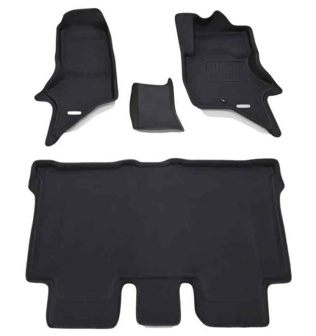 クラッツィオ(Clazzio) フロアマット 立体タイプ 1台分セット エブリイワゴン DA17W スクラムワゴン DG17W NV100クリッパーリオ DR17W タウンボックスDS17W H27(2015)/2~ NEWラバータイプ ブラック ES-6の通販は