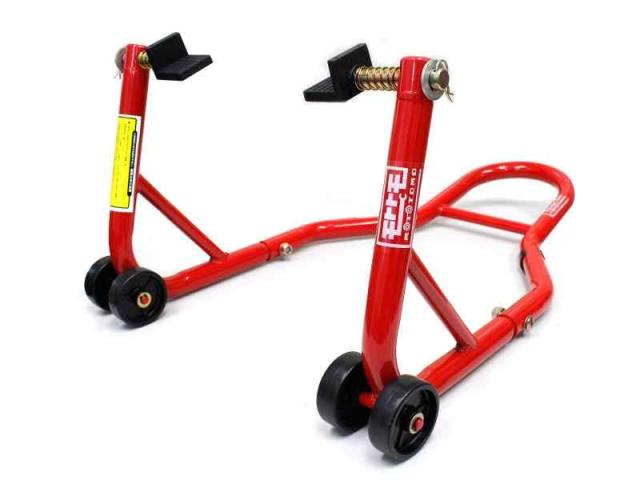 ツールズアイランド(Toolsisland) バイクスタンド リア リアメンテナンススタンド (L型, レッド)の通販は