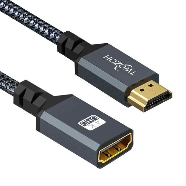 HDMI 延長 ケーブル (4K, 0.3M)
