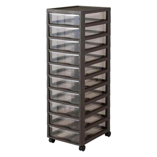 アプロス (ダークブラウン, 長さ40.6cm x 幅32.3cm x 高さ103.1cm)の通販は