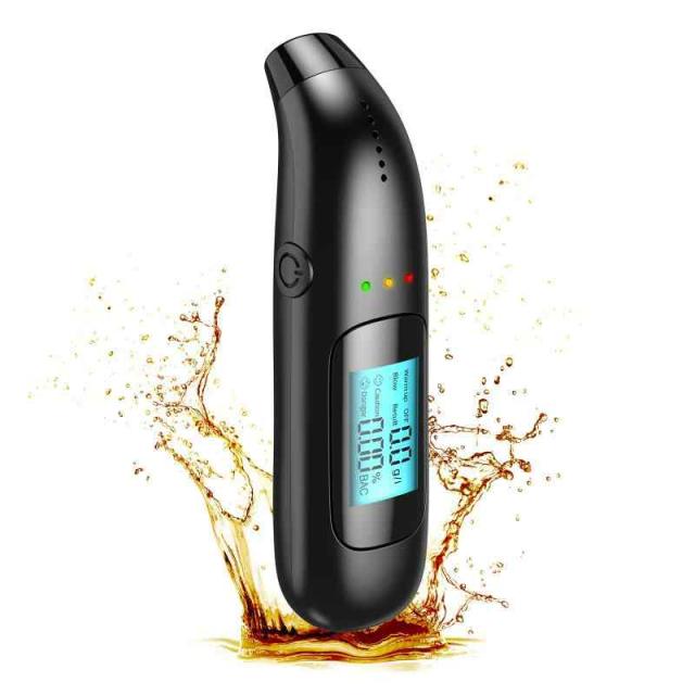 未使用✿アルコールチェッカー アルコール検知器 アルコールテスター ドライバー アルコールチェッカー 日本製センサー USB充電式 非接触型 アルコール