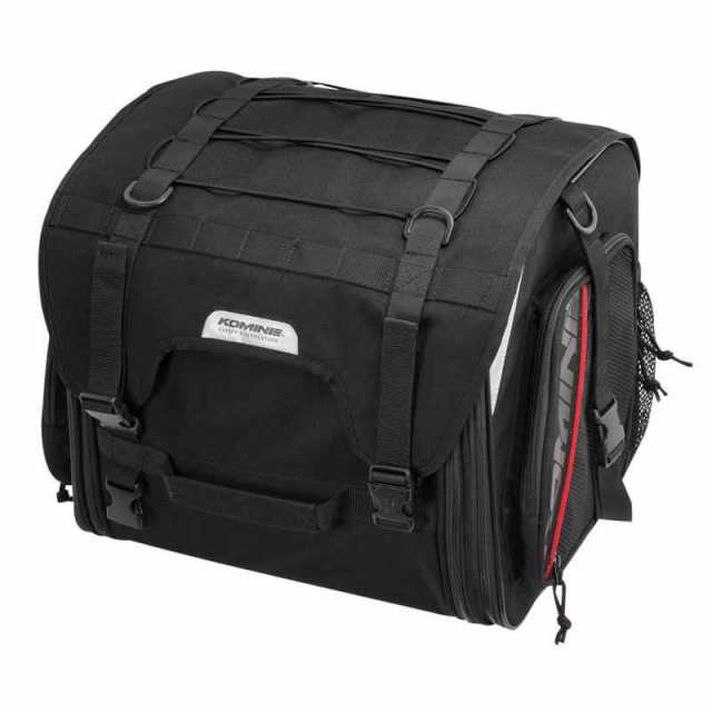 [Komine] シートバッグ 09-240 09-241 (ブラック 38-56L)