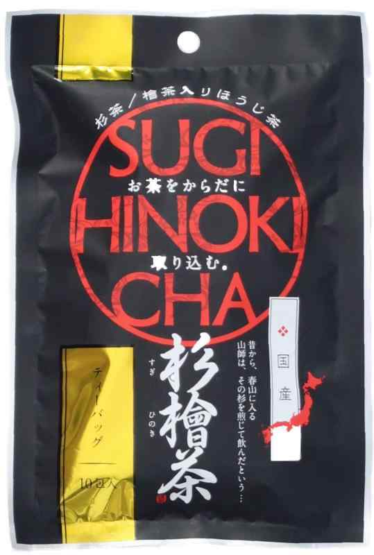 杉檜茶ティーバッグ 2g×10包入り