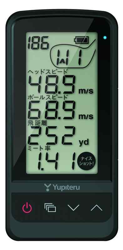 ユピテル(YUPITERU) スイング練習機 両利き Yupiteru GOLF GST-7 BLE ユニセックス 使用可能時間:満充電時約10時間 本体サイズ:124mm(D)×60mm(W)×18mm(H) ブラック