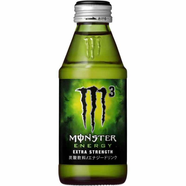 アサヒ飲料 モンスターエナジー M3 ワンウェイびん 150ml×24本 [エナジードリンク]の通販は