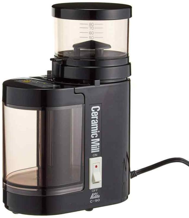 カリタ 電動コーヒーミル (ブラック（黒）)