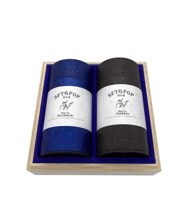ニルギリ産紅茶 最高グレードSFTGFOP(100g×2缶) ギフト SOUTH INDIA TEA HOUSE