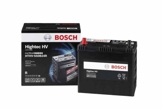 BOSCH (ボッシュ)ハイテックHV 国産車 ハイブリッド車補機用バッテリー HTHV-S50B24Rの通販は 18,873円