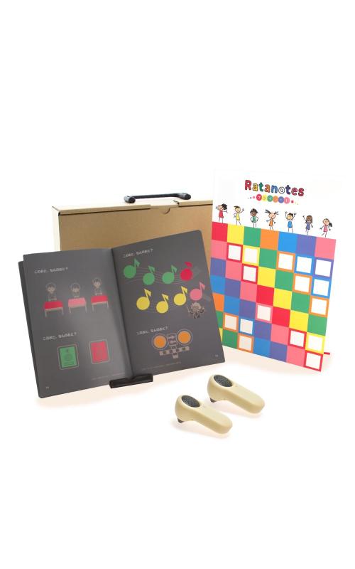 ラタトーン(Ratatone) | 3歳から遊べる知育楽器 | 知育玩具 プレゼント モンテッソーリ 初心者セット おもちゃ toys 幼児 小学生 子供 音楽 女の子 男の子 電子楽器 （親子セット）の通販は